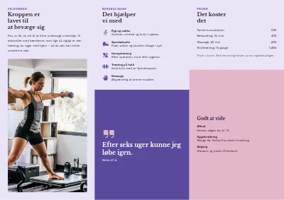 Side 2 af Fysioterapi og genoptræning