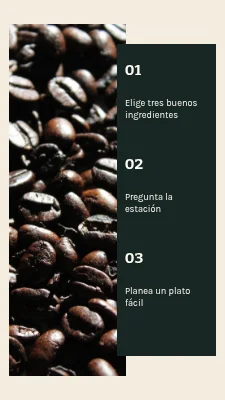 Página 2 de Del mercado a la mesa · Receta visual
