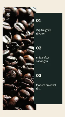 Sida 2 av Från marknad till bord · Visuellt recept