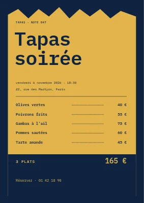 Addition de tapas de Nordvest