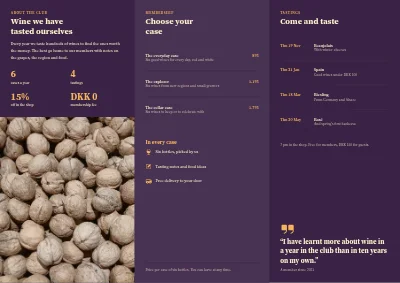 Pagina 2 di Wine club: membership and tastings