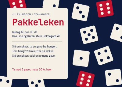 Gavebyttespill — terninger og regler