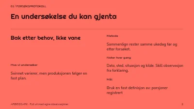 Side 2 av Mindre svinn i bakeriet