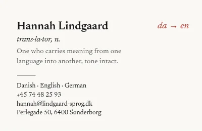 Headword