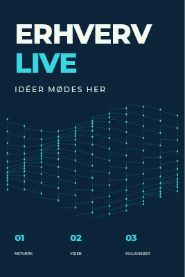 ERHVERV LIVE — messeskilt