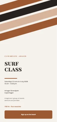 Surf course on Amager
