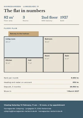 Page 2 of Flat to let by the harbour in Kerteminde