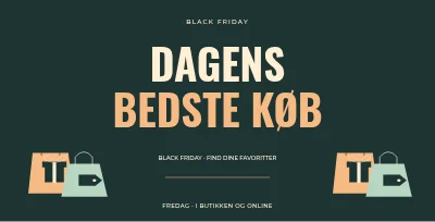 Black Friday – Typografisk statement
