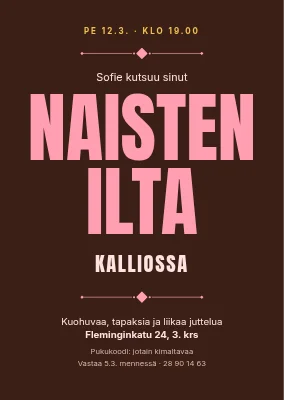 Tyttöjen ilta Vesterbrossa