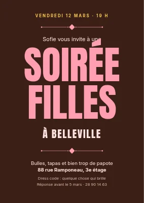 Soirée entre filles à Vesterbro