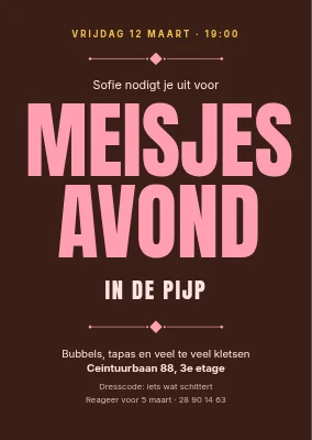 Meidenavond in Vesterbro