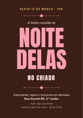 Noite de raparigas em Vesterbro