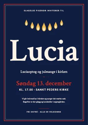 Luciafest — krone af lys
