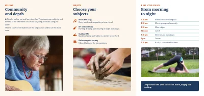 Page 2 de Folk high school: courses and stays