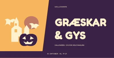 Halloween – Moderne kontrast