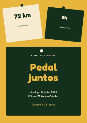 Passeio desportivo — pedala connosco