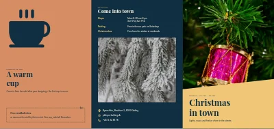 Christmas in town: activities