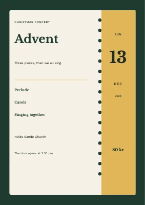 Christmas concert — Hvide Sande