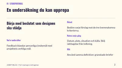 Sida 2 av En tydligare kreativ brief