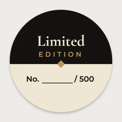Numbered limited edition