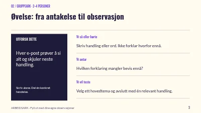 Side 3 av Et nyhetsbrev med retning