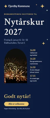 Roll-up til nytårskur — borgmesteren inviterer