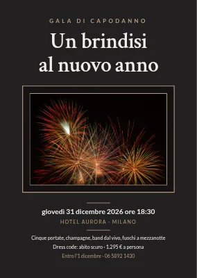 Gran galà di Capodanno — invito