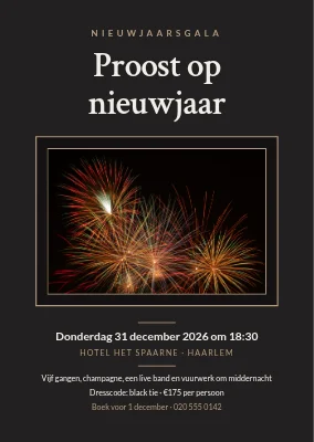 Nieuwjaarsgala — uitnodiging