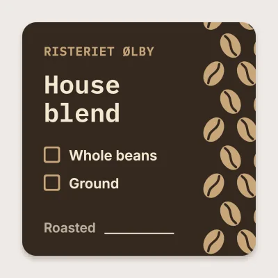 Coffee, whole or ground