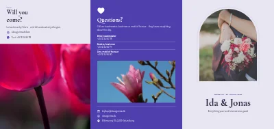 Wedding: information for the guests