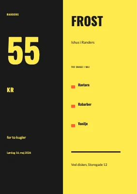 Ishus — to kugler i Randers