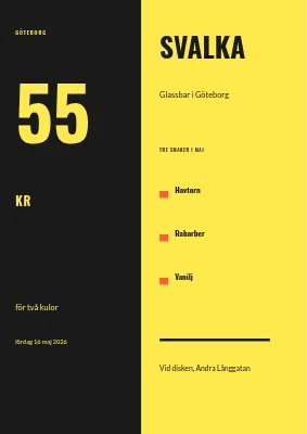Glassbar — två kulor i Randers