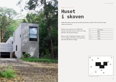 Side 8–9 af Portfolio for arkitekttegnestue – 24 sider