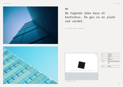 Side 14–15 af Portfolio for arkitekttegnestue – 24 sider