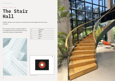 Seiten 18–19 von Architecture studio portfolio – 24 pages