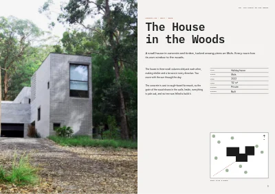 Seiten 8–9 von Architecture studio portfolio – 24 pages