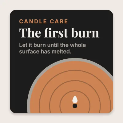 The first burn