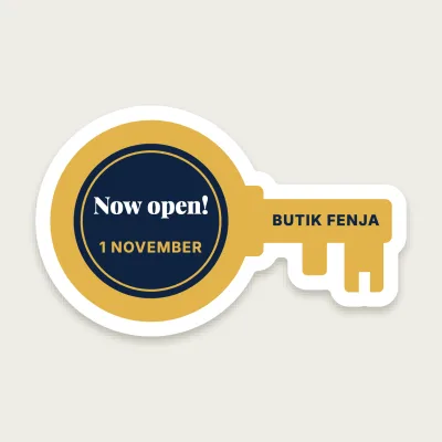 The key to the new shop