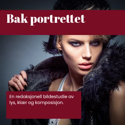 Bak portrettet · gallericbånd