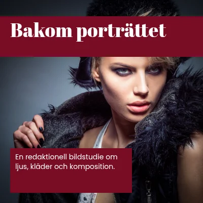 Bakom porträttet · gallerifris