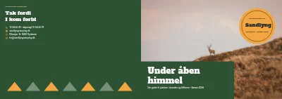 Omslag af Velkomsthæfte for campingplads – 16 sider