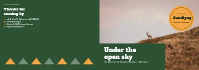 Copertina di Campsite welcome booklet – 16 pages