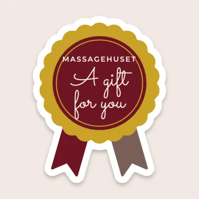 The massage gift rosette