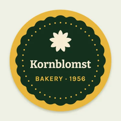 The Cornflower bakery seal
