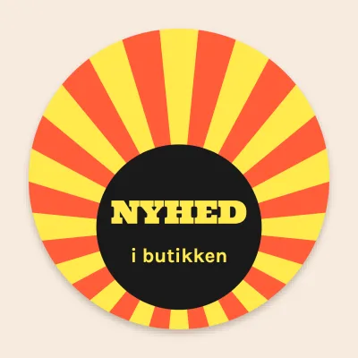 Nyhed med solopgang