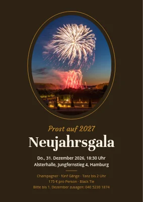 Neujahrsgala in Haderslev — Einladung