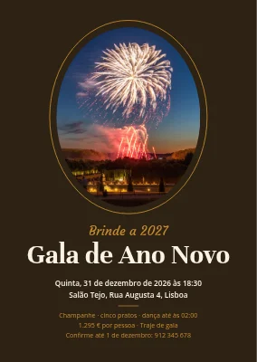 Gala de Ano Novo em Haderslev — convite