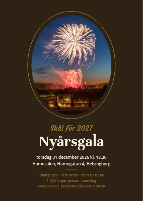 Nyårsgala i Haderslev — inbjudan