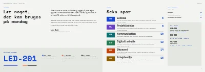 Side 2–3 af Kursuskatalog for virksomhedskurser – 24 sider