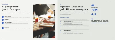 Σελίδες 20–21 του Corporate training course catalogue – 24 pages
